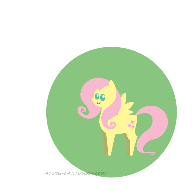 atomi-cat:  Fanart Friday #11 - Fluttershy Sorry for the lack of art. Going through