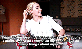 jodiacomer: I’ve always been quite mature because of the way my parents brought
