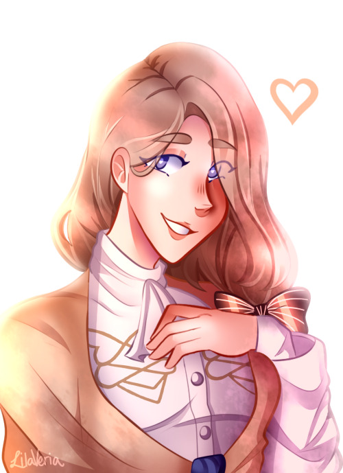 im posting some of the six fanarts separately so here’s mercedes, i love her very much