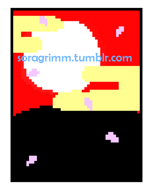 I’m making more pixel art again!For the first image I got inspired by Hanafuda koi koi, is a J