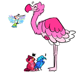 actuallyagentcarolina:  birb 2: the birbening(i honest to god couldnt think of anything for alexandrite dont look at me)