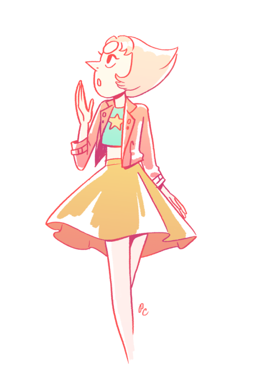 pennyloafing:  Character Wardrobe MemeAnon asked for Pearl, in number 8. How could I resist sweet birb mom? 
