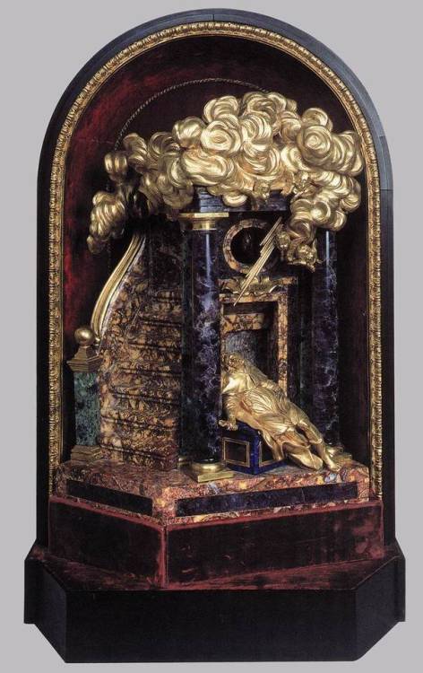 centuriespast: SOLDANI BENZI, MassimilianoReliquary of St Alexiusc. 1691Hard stones, gold, silver, g