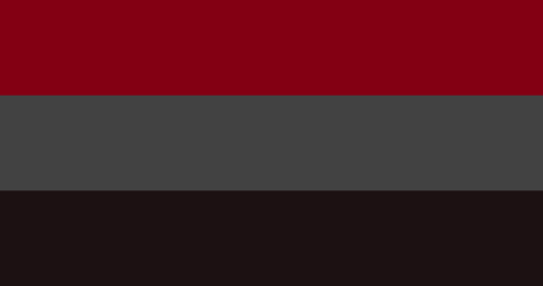 malfunctionrecolours:vampire themed flags for anonlesbian | gaybi | transgenderfluid | nbpan | ace