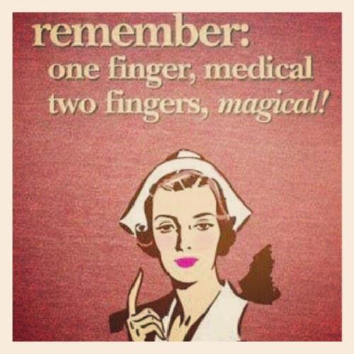 prayfuckdie:  three fingers, out of body experience?  (M) one finger, still magical.