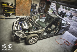 11000rpm:  predictablecitylife:  NDF TA CIVIC REBUILD V.1  Sean’s Civic is gonna be the bees knees 