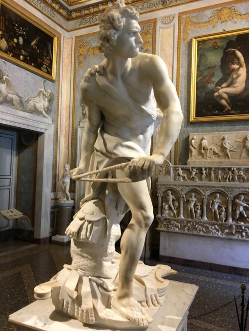 solitude1: Gian Lorenzo Bernini - David, Borghese Gallery, Rome