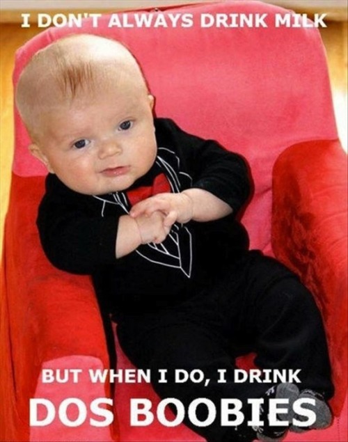 XXX The most interesting baby in the world  photo