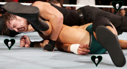 jasindarkblood:  ♥ Cody Bulge and Ambrose Butt ♥  Cody’s