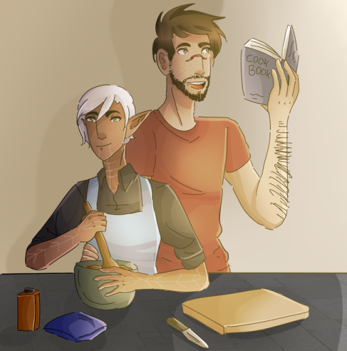 the-tevinter-biscuit: been watching a lot of the great british bake off so i decided to draw my favo
