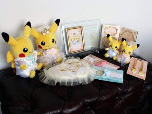 shelgon: Daisuki Club Images for the upcoming “Precious Wedding” Pikachu Collection 