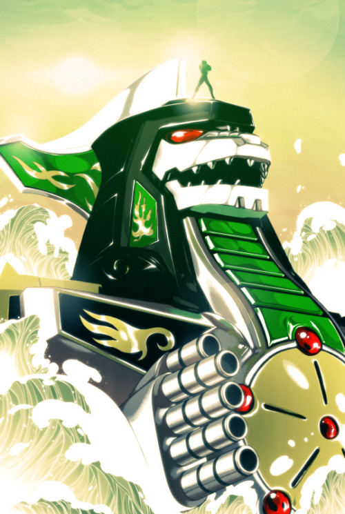 Finally can show the Zords for BOOM! Studios’ Mighty Morphin Power Rangers