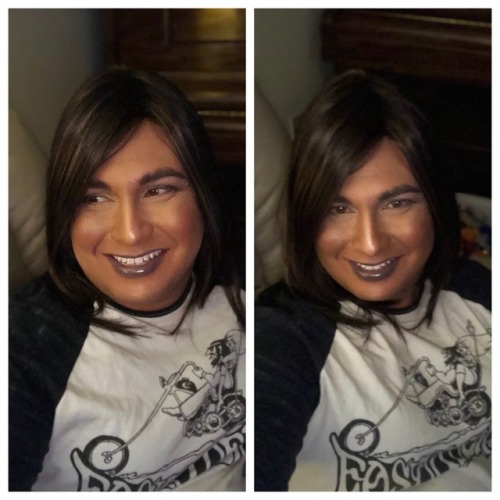 A couple selfies before going out.