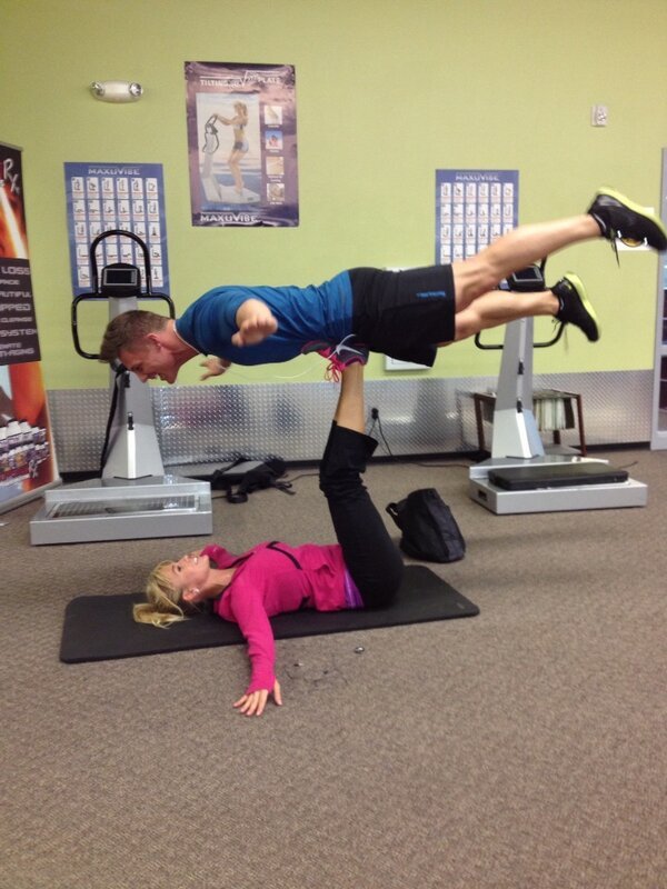 aboutbeingfit:  Steve Cook and Carlie Butler being awesome 