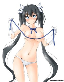 HentaiPorn4u.com Pic- Hestia is too cute