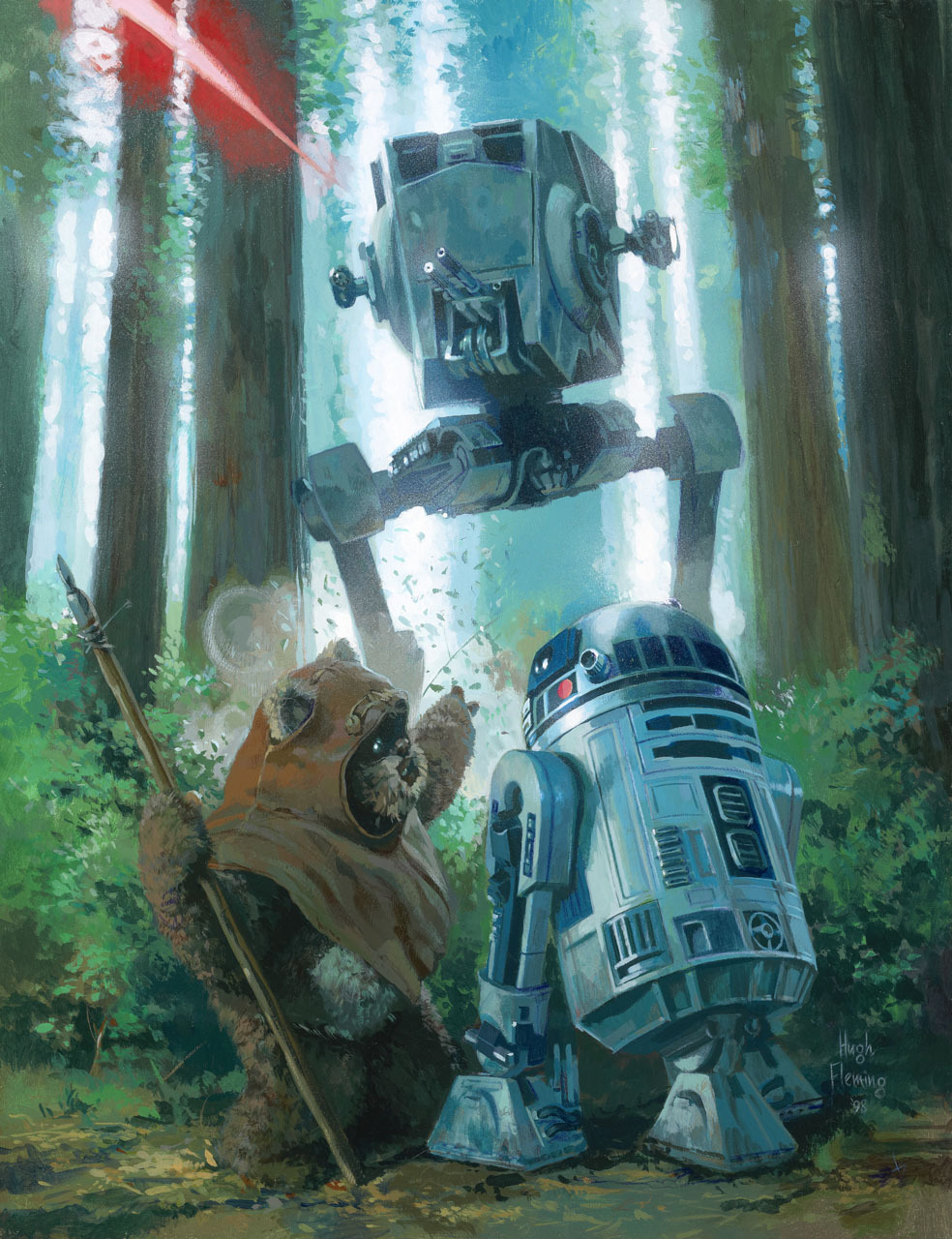 starwars:  Artist of the Week - Hugh Flemming