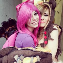 Kamikame-Cosplay:  Ryuu Lavitz And Danielle Beaulieu As Annie And Tibbers From