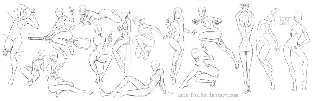 breathofideas:  Pose Studies &copy; Kate-Fox 