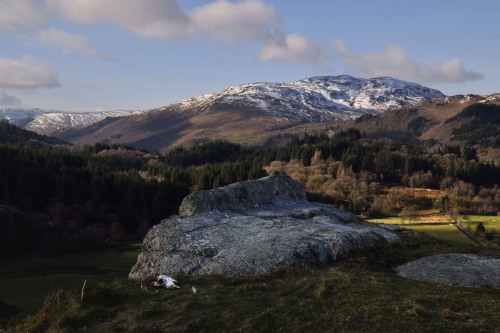 Dundurn Hillfort and St Fillans Chapel I love coming back to this hillfort because the scenery here 