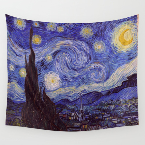 bestof-society6: VINCENT VAN GOGH TAPESTRIES  Vincent Van Gogh Starry Night by Art Gallery 