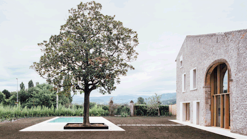 goodwoodwould: Good wood - Milan based Studio Wok have turned this rustic Italian farmhouse int