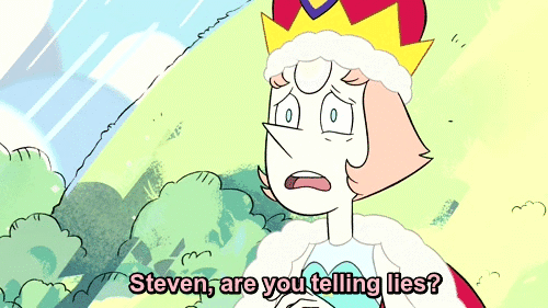 zollith:plasticbeachcity:the-mystery-of-bill-cipher:I love how distraught Pearl getsYa but look how disgusted Amethyst looksHOW DARE YOU THROW THAT BUTTER