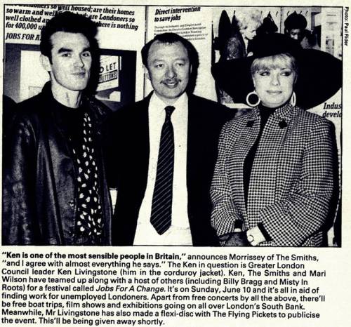 batchelorkisses:Smash Hits 1984 Morrissey wasn’t always a far right sympathiser