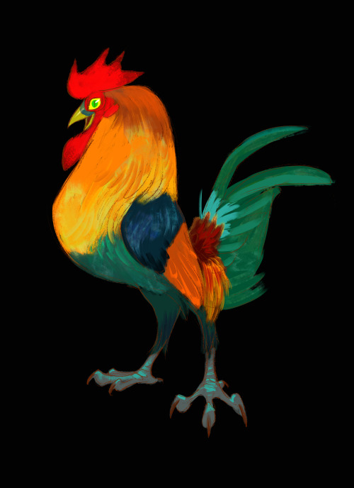 proud rooster