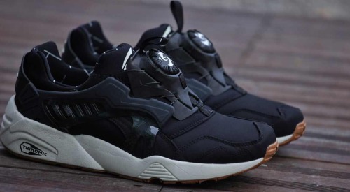 puma disc blaze black gum