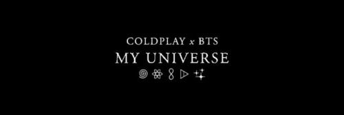 Coldplay X BTS Headers