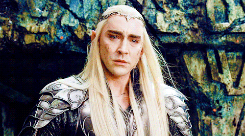 silvan-captain:By the time he gets to the battle of the five armies, you get the sense of a characte