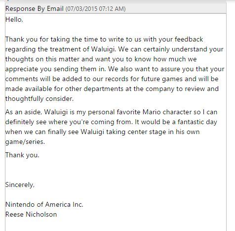 phantom-of-the-lady-liv:  So, I sent Nintendo an email concerning my thoughts of