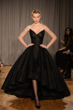 aclockworkpink:  Zac Posen F/W 2014, New