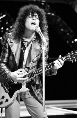 soundsof71:  Marc Bolan on Top of the Pops, December 20 1971, by Michael Putland