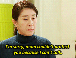 the-inheritors:         The pain in Eun Sang’s mother’s eyes.       