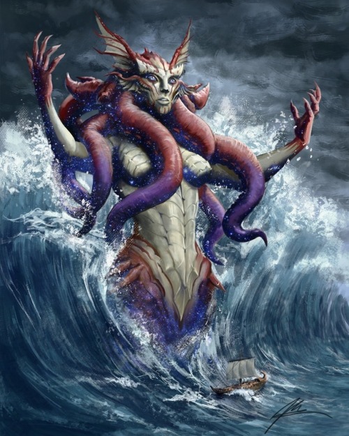 Thassa, God of the Sea.