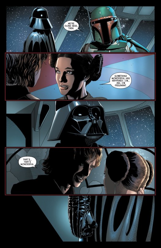 thefingerfuckingfemalefury: goluxexmachina:  thefingerfuckingfemalefury:  nerdornothing:  “Join me, and together we can rule the galaxy as father and son!” Darth Vader #6 (2015) 🖤  Please read the Star Wars comics okay they are so fricking good