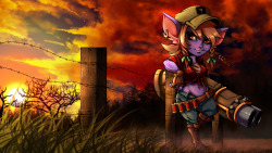 Neo-Tristana In Some Nonexistent Farm Girl Skin. There&Amp;Rsquo;Re Two Videos Associated