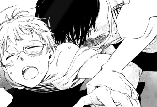 Edi's reading yaoi