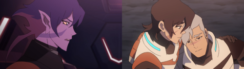 pastelgothpaladin: People have already brought up the fact that Keith and Shiro have some pretty hea