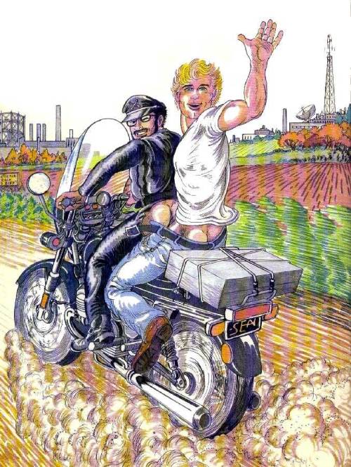 Biff Bound! - Back Cover - by Sean (John Klamik). This is the second illustrated story in a magazine