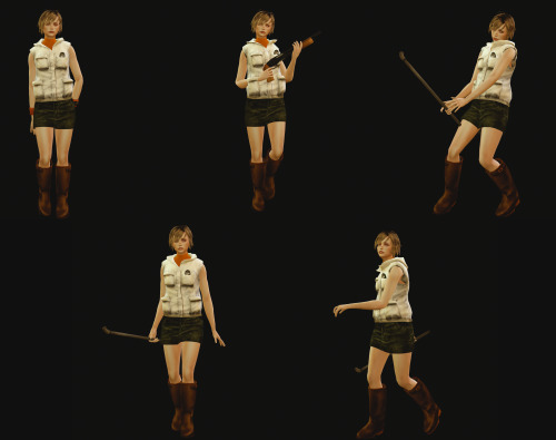 Silent Hill 3 Heather Mason PosepackThis set include 5 poses, not for CAS, All in One not include in