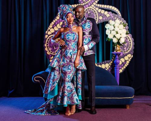 Vlisco, spring 2019, inspired by Congolese bridal wear