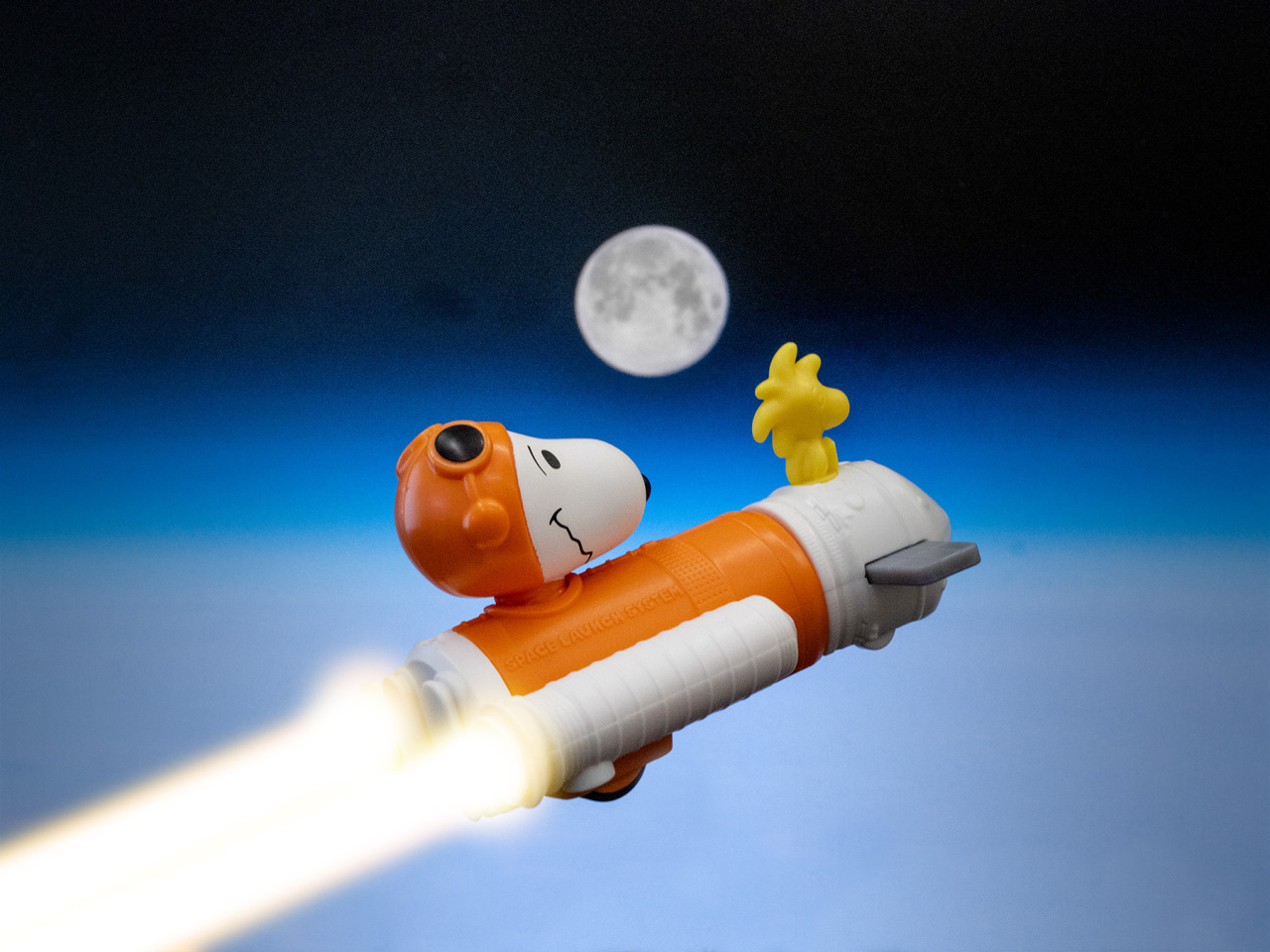 nasaorion:
“ Zoom to the Moon! Astronauts will blast off to the Moon in the Orion spacecraft with NASA’s Space Launch System, the world’s most powerful rocket ever built. Help #AstronautSnoopy launch into deep space, farther than any human or bird...
