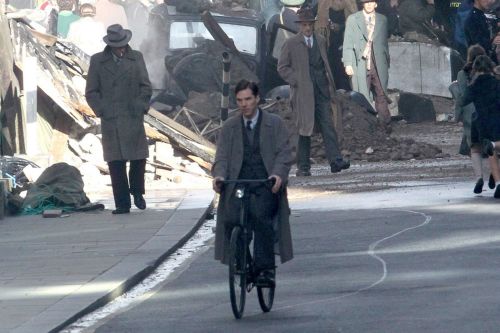 cumberbum:  Benedict filming The Imitation porn pictures