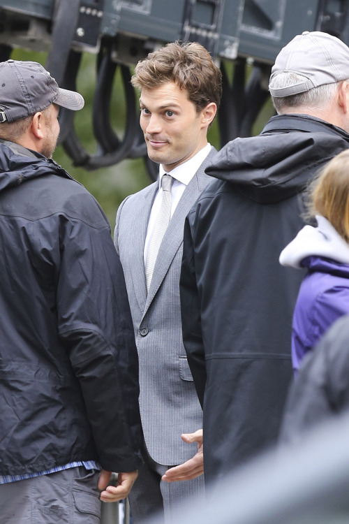 Porn jamie-dornan:   Jamie Dornan filming FSOG photos