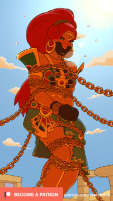 skelebomb:Bounty board image of Urbosa from