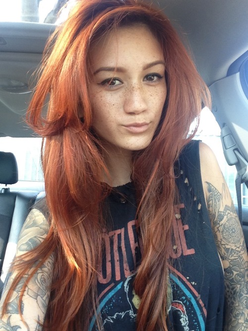 gypsyone:  New hair color  porn pictures