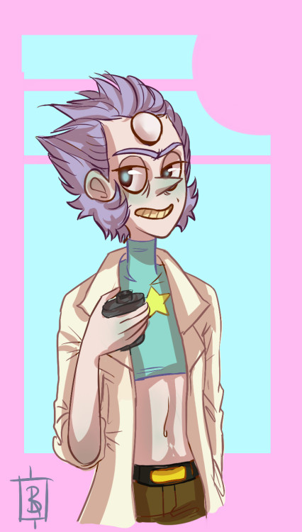 afatblackfairy:a-sinners-sideblog:Pearl/Rick fusion = ….Prick?This has probs already been done b4 bu