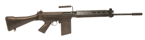 historicalfirearms: FN FAL The FN FAL is best known as the 7.62x51mm battle rifle that armed the NAT